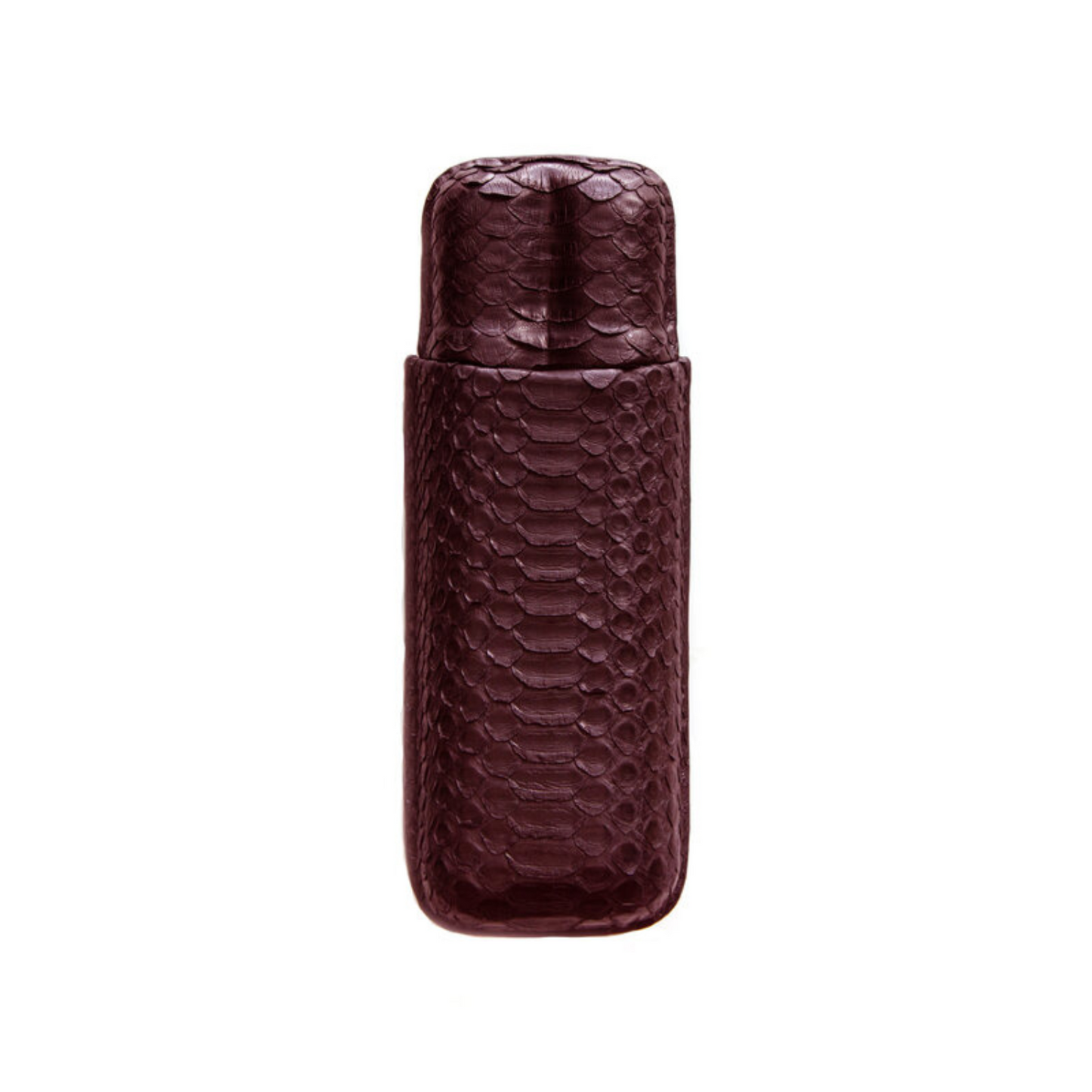 Python Leather Dual Cigar Case