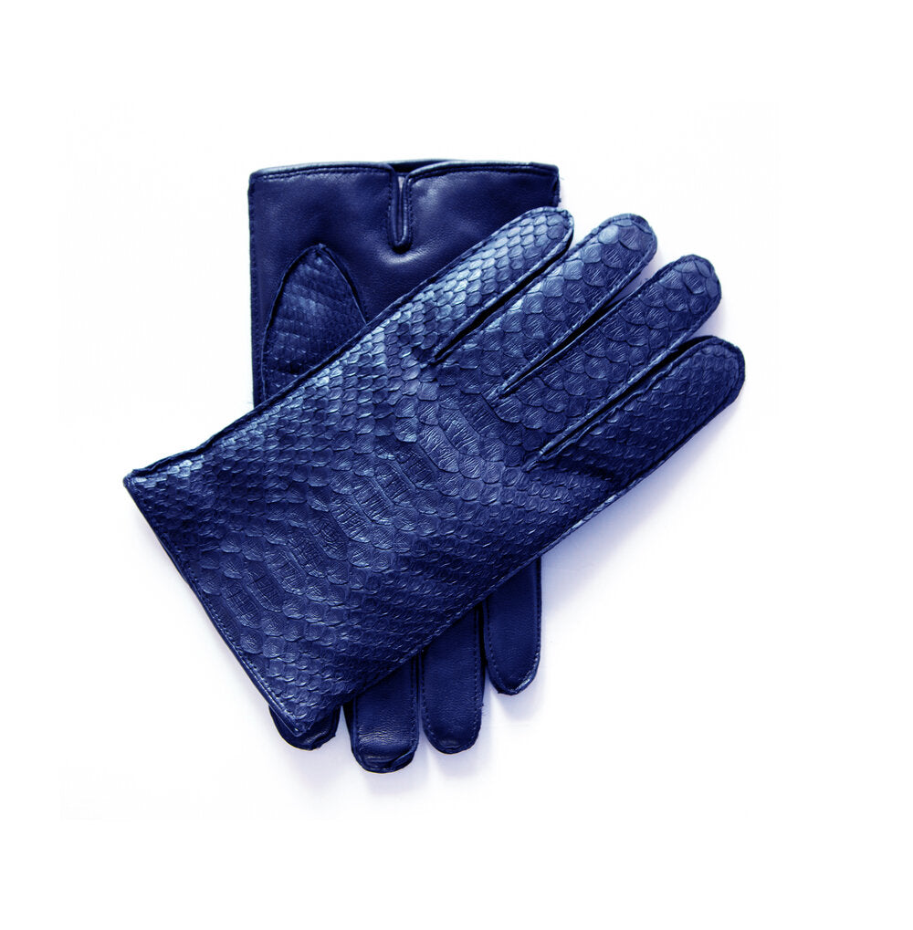 Men's Python Leather Dress Glove