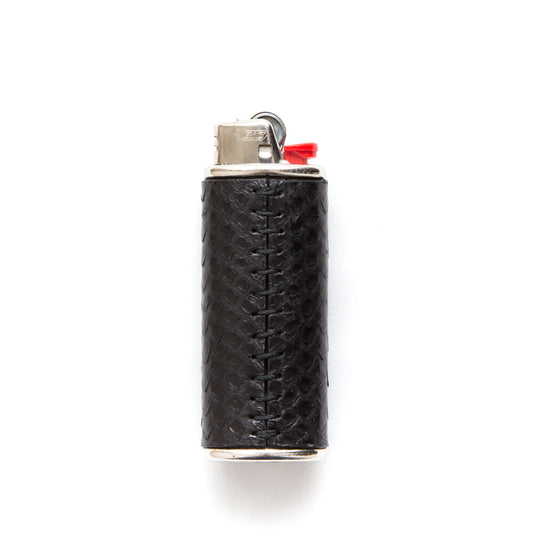 Python Leather Lighter Case