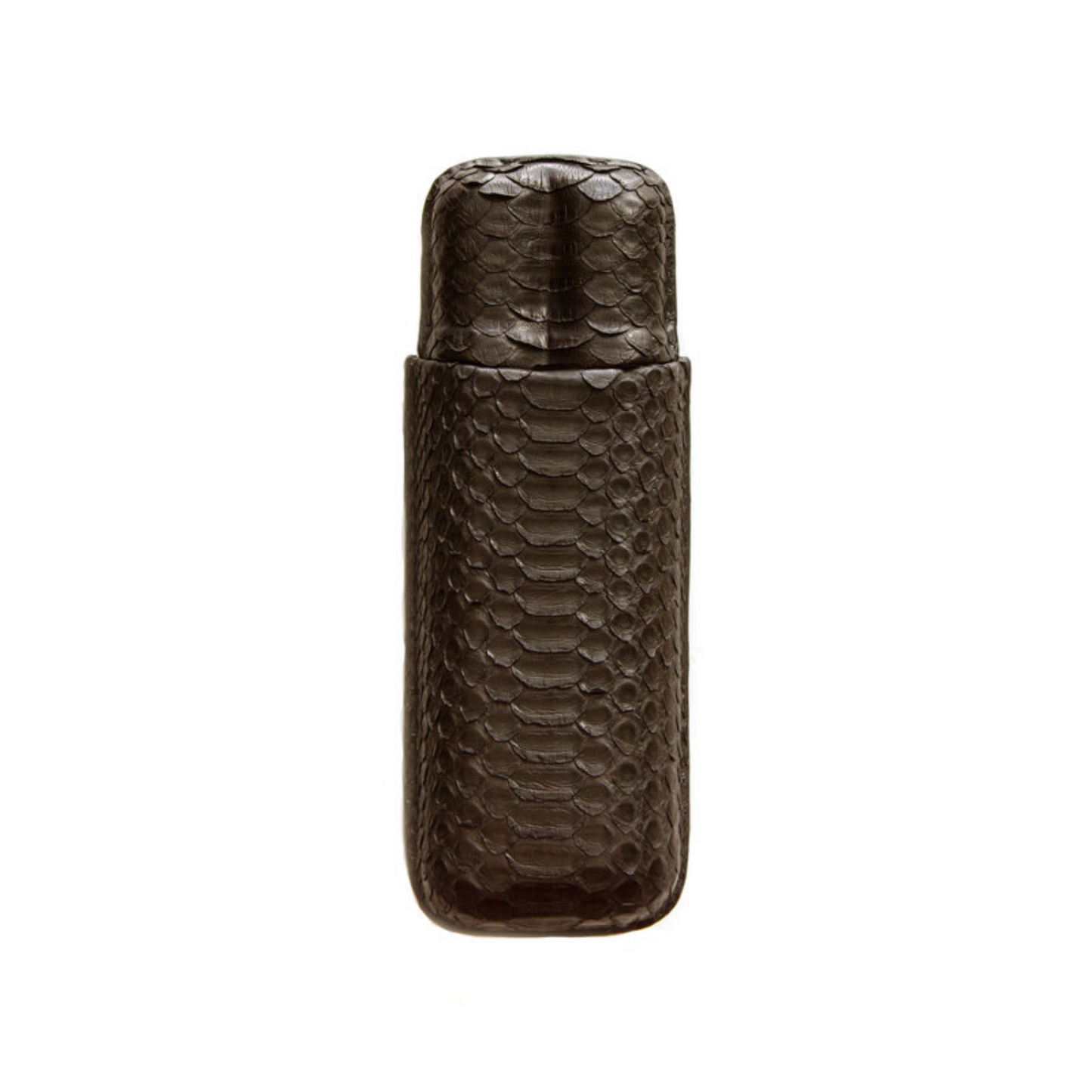 Python Leather Dual Cigar Case