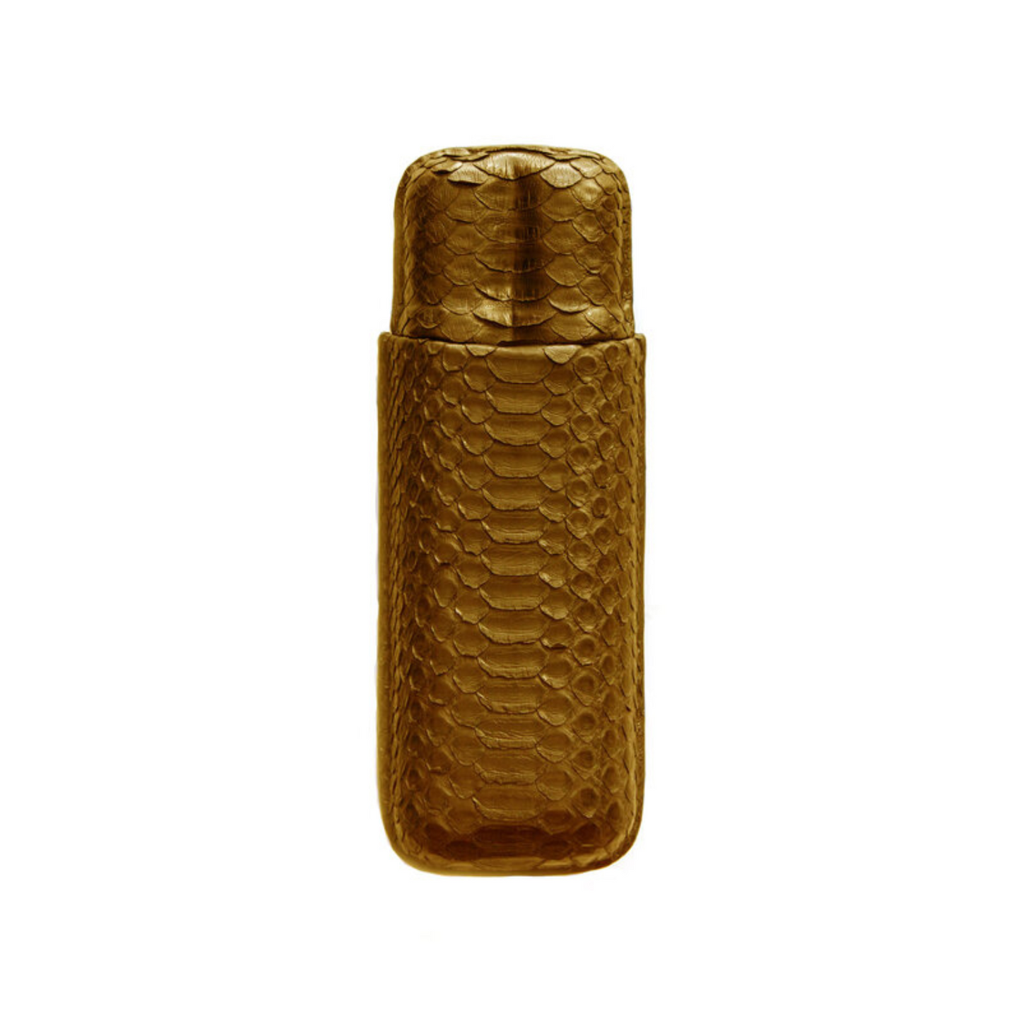 Python Leather Dual Cigar Case