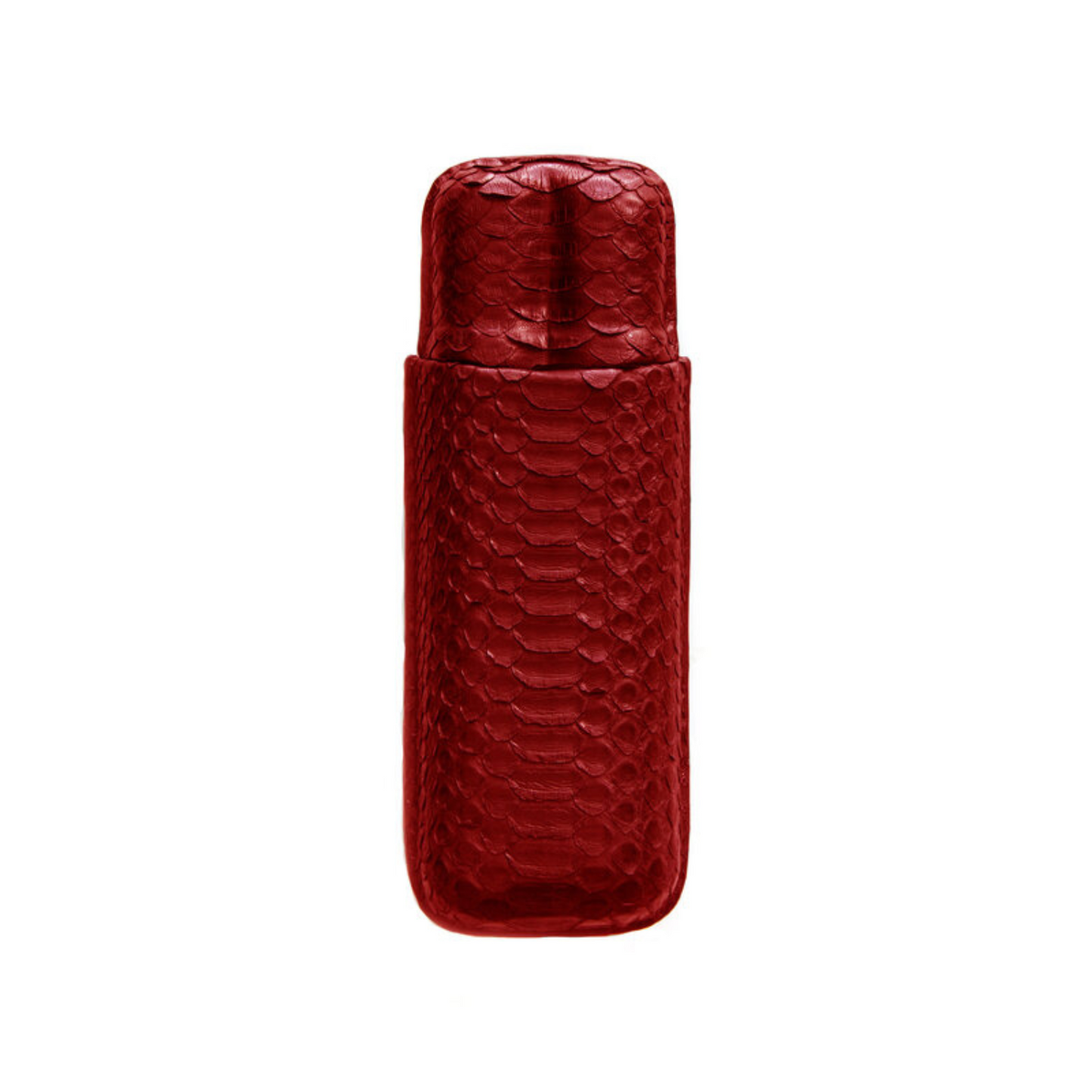 Python Leather Dual Cigar Case